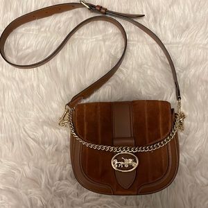 Coach Georgie Saddle Shoulder Bag
